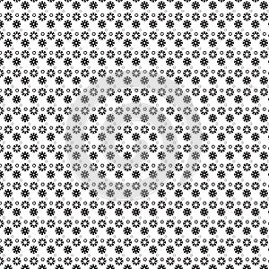 Black snowflake pattern background