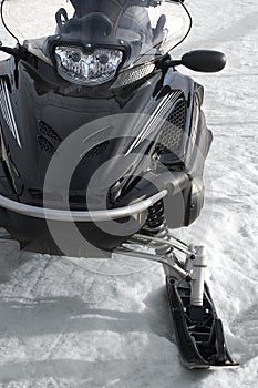 Black Snowmobile - Ski-Doo