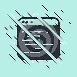 Black Software, web developer programming code icon isolated on green background. Javascript computer script random