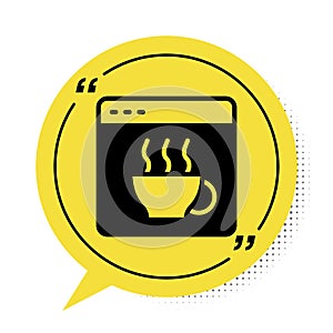 Black Software, web developer programming code icon isolated on white background. Javascript computer script random