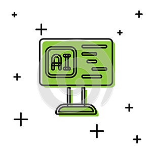 Black Software, web developer programming code icon isolated on white background. Javascript computer script random