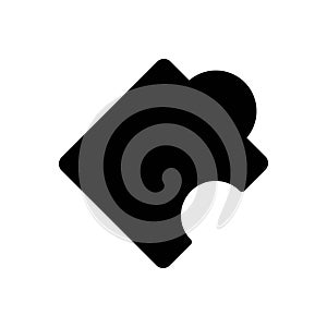 Black solid icon for Misc, complex and difficult