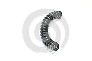 Black spiral rubber