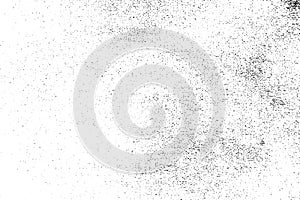 Black splatter vector texture. Grunge overlay