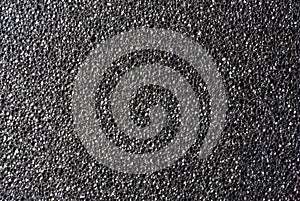 Black sponge texture