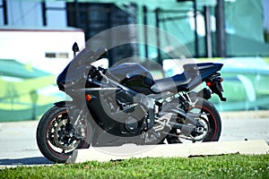 Black Sportbike photo
