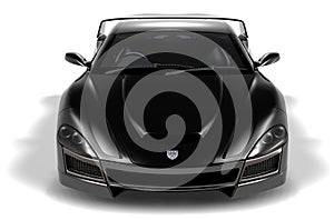 Black sports car 3