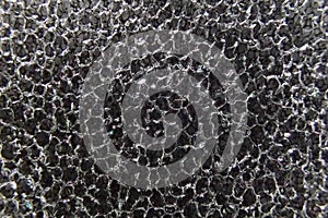 black spunge texture