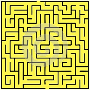 Black square maze (20x20)