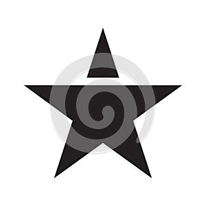 Black star icon