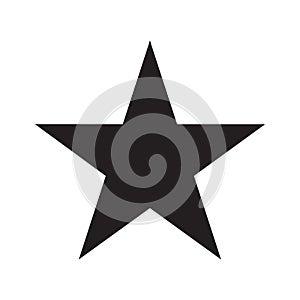 Black star icon