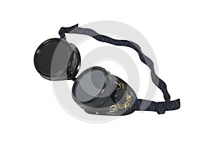 Black Steampunk Goggles