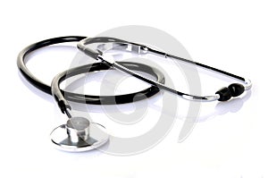 Black stethoscope