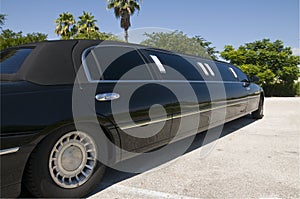 Black Stretch Limo