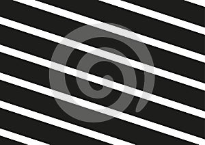 Black stripes on white background. Striped diagonal pattern Vector illustration of Background with slanted lines