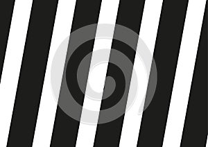 Black stripes on white background. Striped diagonal pattern Vector illustration of Background with slanted lines