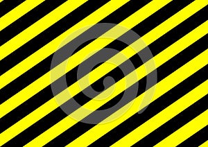 Black stripes on a yellow background template for text