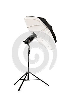 Black studio umbrella