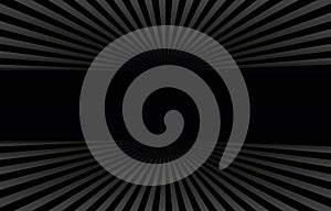 Black Sunburst Background
