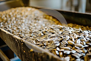black sunflower seeds production process