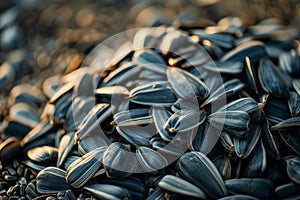black sunflower seeds production process