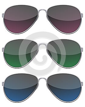 Black Sunglasses Set