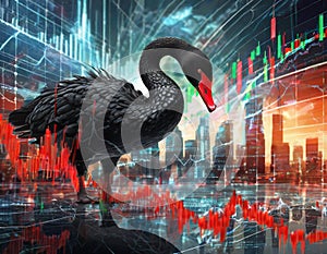 Black swan amidst financial market crisis