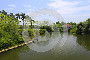 Black swan lake of tianzhu resorts hotel