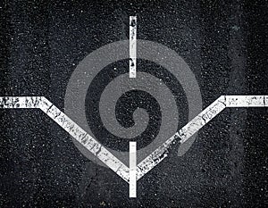 black tarmac texture background AI generated