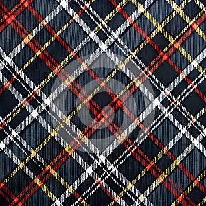 Black tartan check background