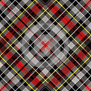 Black tartan check background