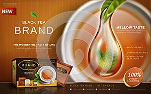 Black tea ad