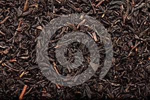 Black tea background