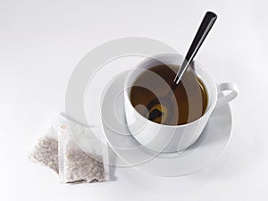 Black tea cup