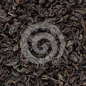 Black Tea Leaves Background
