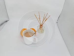 Black tea  in the afternoon