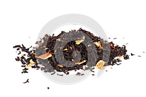 Black Tea on white background