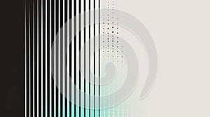 Black and teal halftone pattern AIG51A