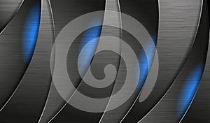 Black technology background