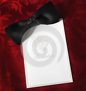 Black Tie Invitation