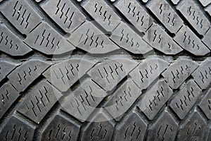 black tire background texture profil