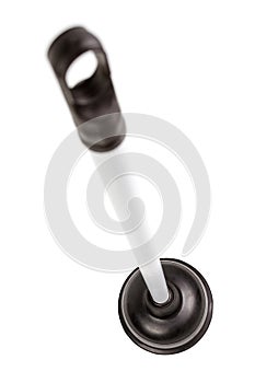 Black Toilet Water Plunger plumb.