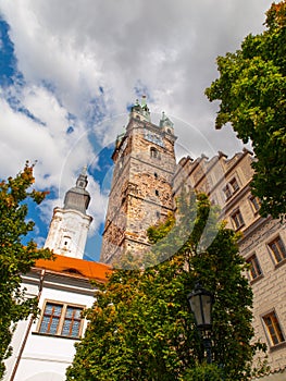 Black Tower and Town Hall in Klatovy