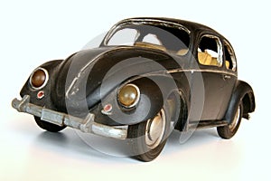 Black toy car photo