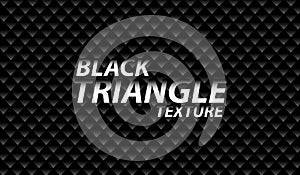 Black Triangle Texture premium background