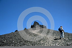 Black Tusk Hiker to the Horn photo