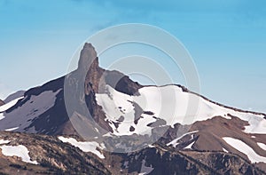 Black Tusk mountain in Garibaldi Park, Whistler, B photo