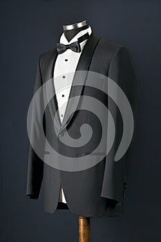 Black tuxedo