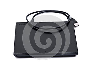 Portable, external cd, dvd reader writer