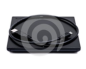 Portable, external cd, dvd reader writer